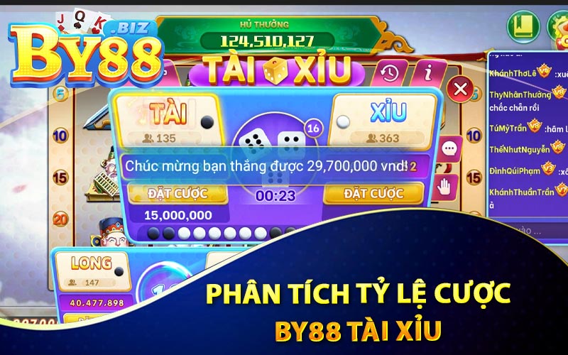 By88 Tài Xỉu Sân Chơi Hàng Đầu Cho Game Thủ Việt Nam 3 Phân tích tỷ lệ cược By88 Tài Xỉu